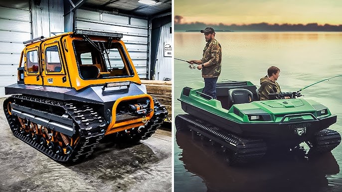 Top 10 Amphibious Vehicles and Off-Road Machines You Can Actually