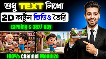 🔥 Kids Cartoon বানাও এভাবে! | Ai diye kivabe video banabo | Image to video ai free Tools ~ Bangla