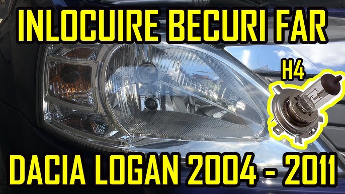 Replace additional brake light bulb / Logan MCV Schimbare bec frana Logan  MCV - YouTube