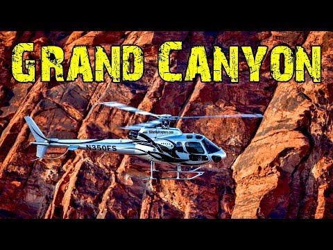 Путешествие на вертолете через Гранд Каньон | Вертолеты в США