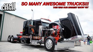 Semi Casual Truck Show 2023 - Video 1 Of 4