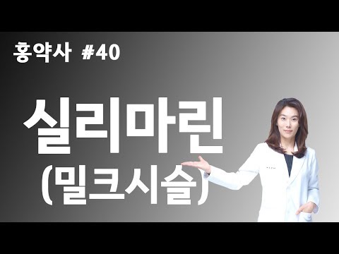 약국에서 듣지 못한 이야기 #40 - 실리마린(밀크시슬)