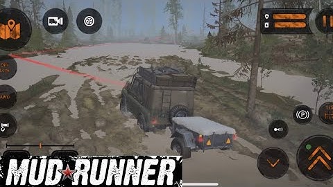 MUDRUNNER MOBILE | THE VALLEY MAP #7  | OFFROAD GAMEPLAY | ANDROID/IOS