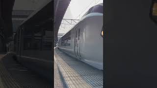 E259系特急しおさい8号　銚子駅発車1番列車 #鉄道好きな人と繋がりたい #jr #バズれ #1番列車#しおさい