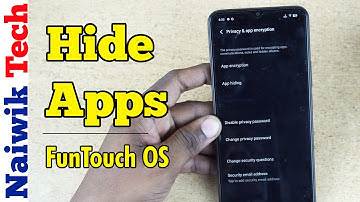 How to Hide Apps in iQOO Z9 Lite 5G | Funtouc OS 14