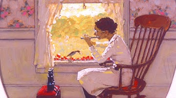 Quick Pic: Willie Was Different (Miss Polly Playing the Flute)!