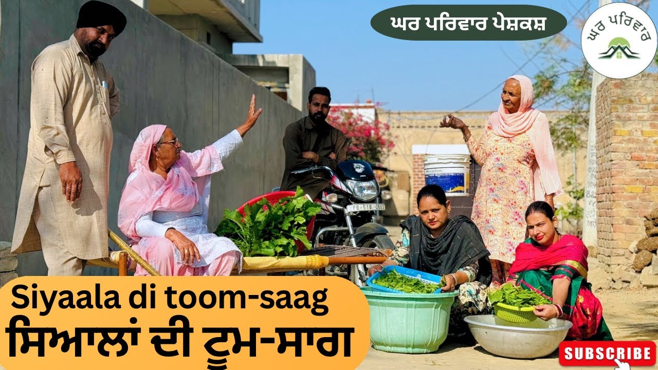 ਸਿਆਲਾ ਦੀ ਟੂਮ-ਸਾਗ |siyaala di toom-saag|new punjabi movies2024|punjabishortvideos