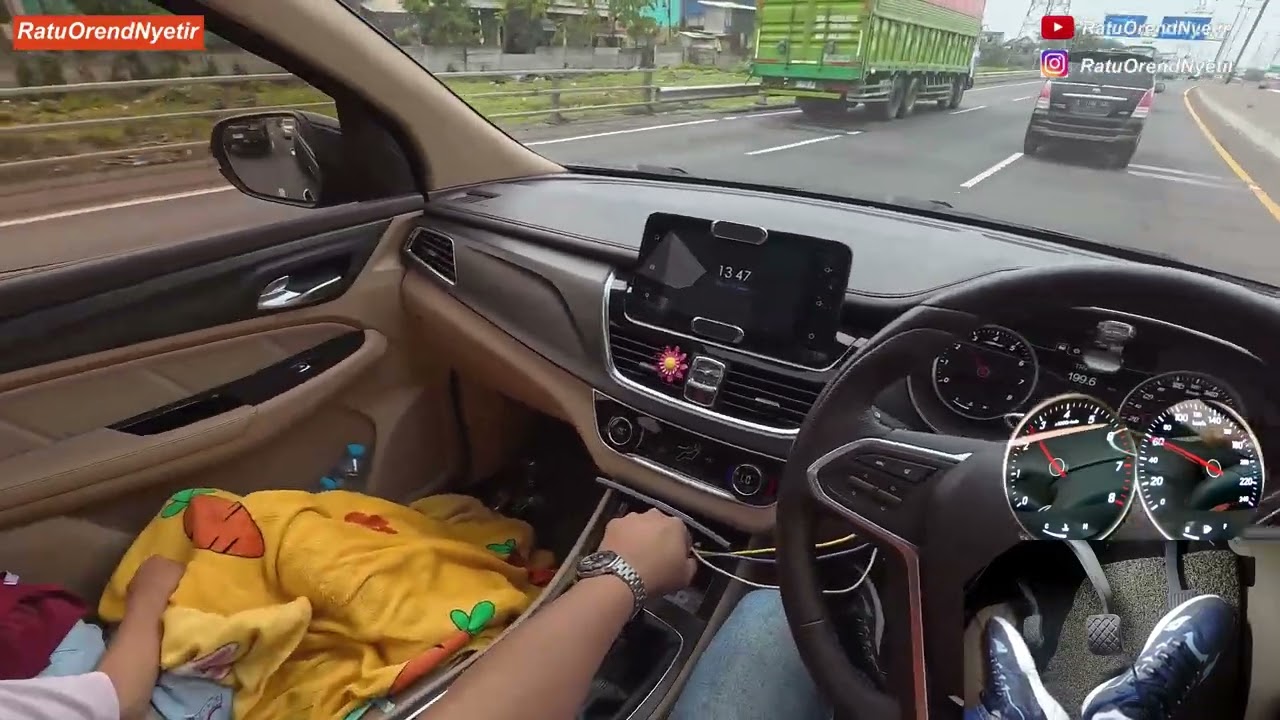 #759 - CARA MULUS PINDAH LAJUR JALAN TOL - CORTEZ L 1.8 M/T - POV DRIVING INDONESIA