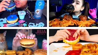 اصوات الاكل ? برجر منوع الالوان  رح يعجبك  ASMR Burger