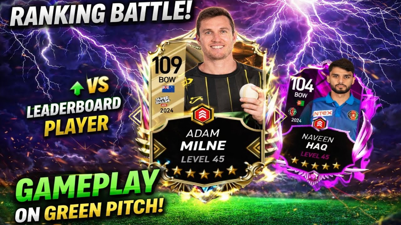 Leaderboard Player vs My Deadly Bowlers 😱 | Green Pitch Ranking Match