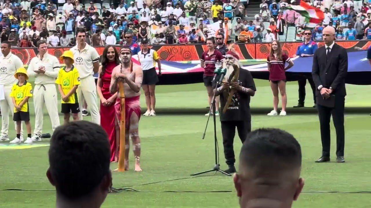 National Anthem | Ind Vs Aus | Adelaide Oval | Test Match 2024