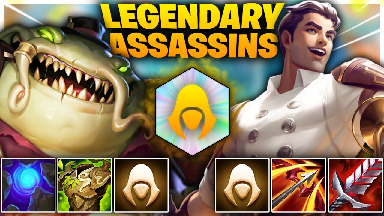 Legendary Assassin!! Jayce and Tahm Kench Assassin Comp (TFT Set 6 Patch 11.23b) | Milk