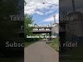 Best 3 minute escape on two wheels #cycling #nature #peaceful