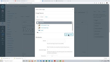 Adding Images to Your Canvas Test Questions