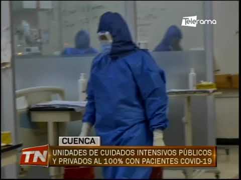 Unidades de cuidados intensivos públicos y privados al 100% con pacientes covid-19