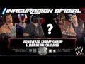 QUIEN SALDRA COMO PRIMER CAMPEON!? - MWE Elimination Chamber