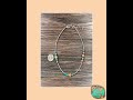 Handmade Silver Navajo Style Clustered Gemstone Necklace 15 to 20 Inches