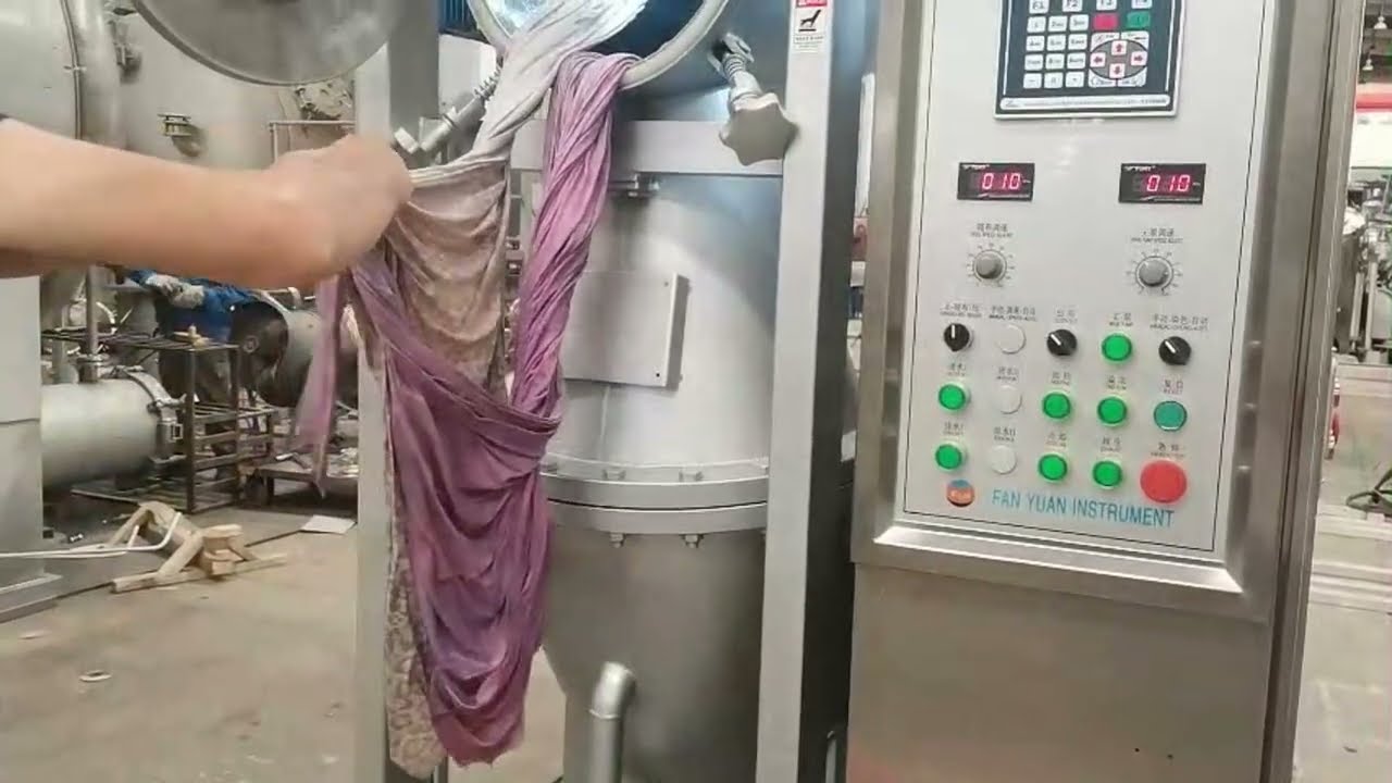 QR630 Jet Dyeing Machine Operation Steps Video