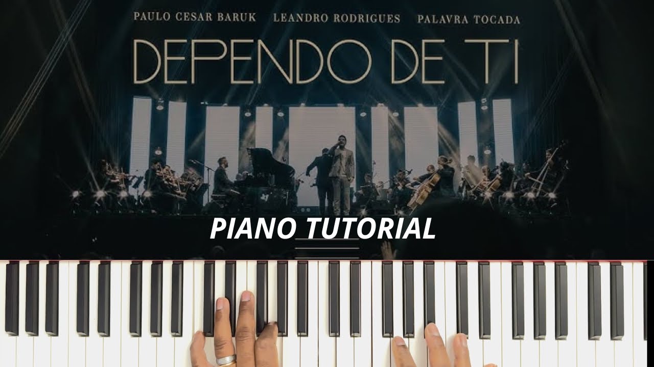 Como Tocar: Dependo De Ti - Paulo César Baruk ( Iniciante ) #tocarnaigreja #paulocesarbaruk 