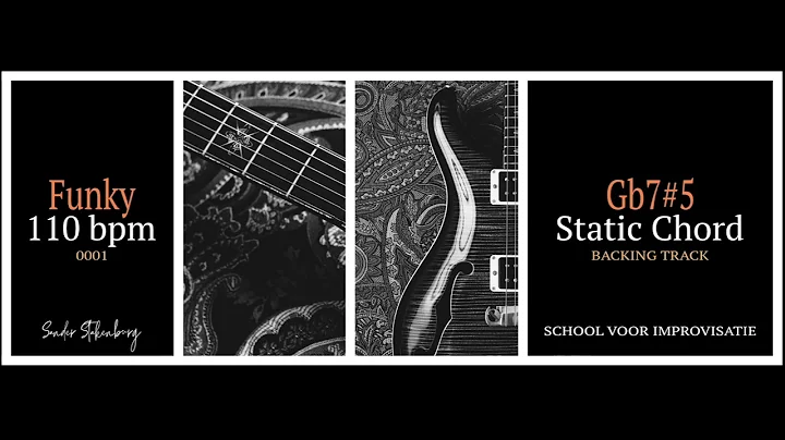 Funky Gb7#5 - Gb7 Altered - Static Chord Backing Track 0001 - 110bpm