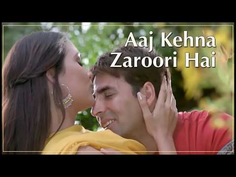 Aaj Kehna Zaroori Hai ❤️ | Andaaz | Romantic Bollywood Song