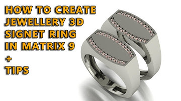 💍 Easy 3D Signet Ring Tutorial for Beginners – Step-by-Step Guide