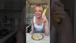 £5 Banoffee Tart from Tesco 🍌🍯 | Budget Dessert Challenge #sister #funny #fashion #look #love