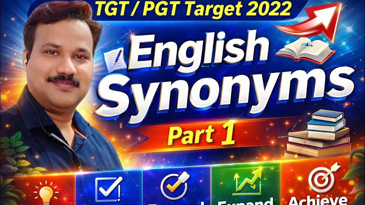 English - Synonyms Part 1