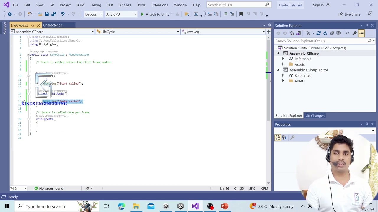 Unity Lifecycle video | Unity 3D Game Development Lifecycle | Unity Lifecyle in Hindi |