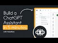 Build a ChatGPT Powered AI Assistant in 5 minutes