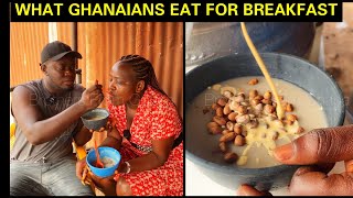 What Ghanaians Eat for Breakfast! Hausa Koko