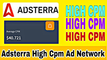 Adsterra $40 Dollars High Cpm Ad Network 2023 Instant Approved ads network