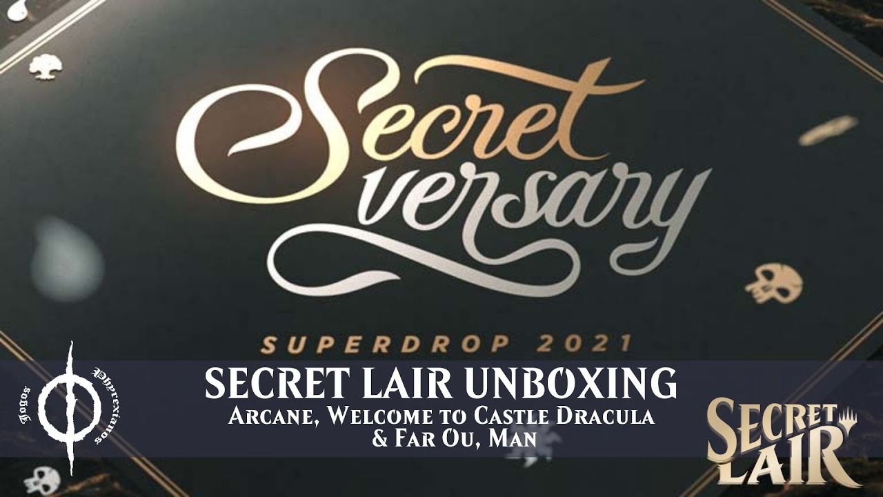 Secretversary Superdrop 2021 Secret Lair UNBOXING - YouTube