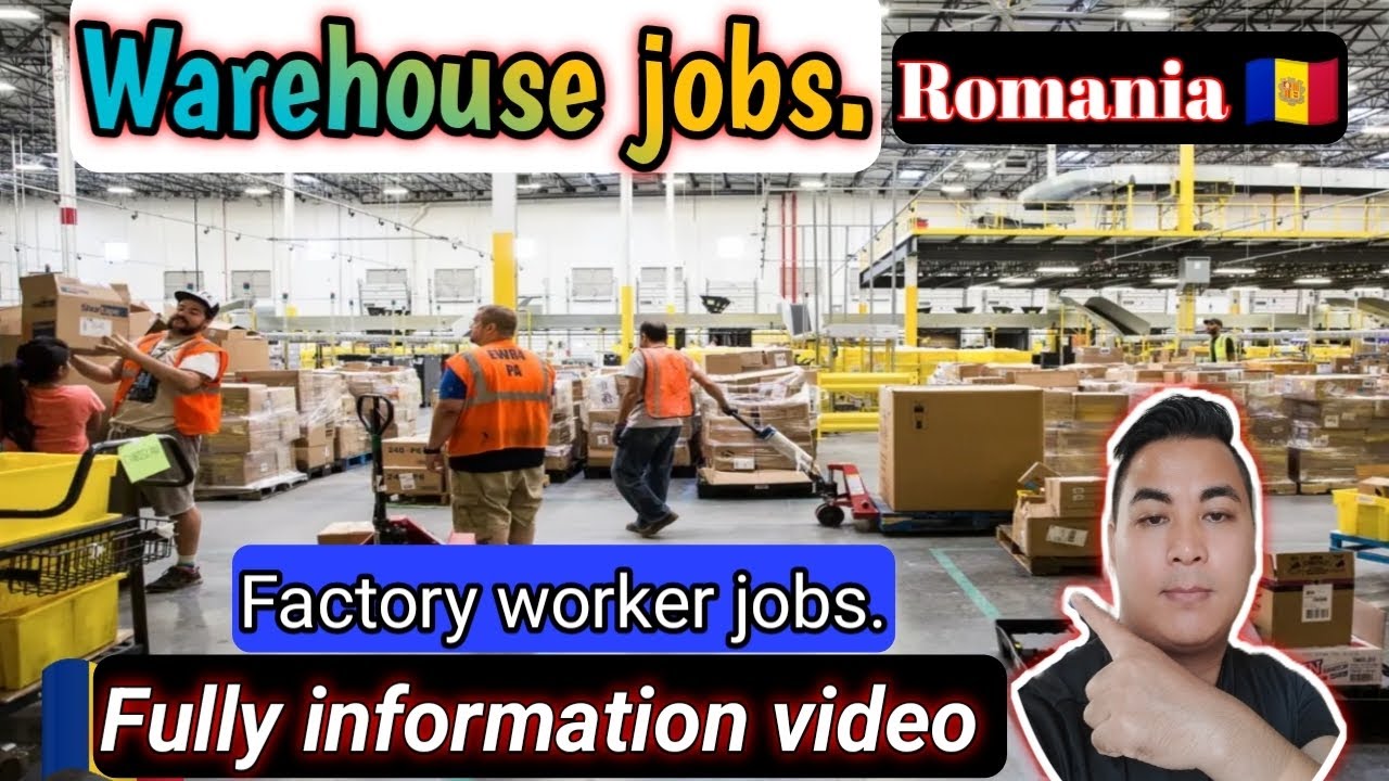 Warehouse Jobs Romania 🇦🇩 and factory worker jobs full information video @WLlama976