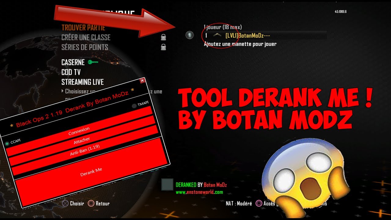 Black Ops 2 1.19 Derank Me By Botan MoDz + Download {CEX&DEX}