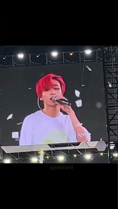 'saranghaneun czennie uri dasi mannaja~' keknya haechan mau nangis deh  cr _hc__6 #haechan #nctdream