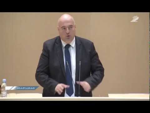 თენგიზ შერგელაშვილის მოხსენება \"ადგილობრივი თვითმმართველობის კოდექსში“ შესატან ცვლილებაზე