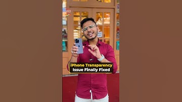 Apple Update Solved the Transparency Problem #howto #tech #apple #ios26 #ios26features #ios26beta