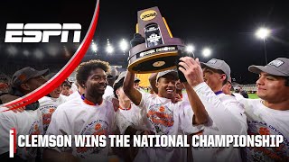 CLEMSON WINS THE NATIONAL CHAMPIONSHIP‼️ 🏆 | NCAA Soccer