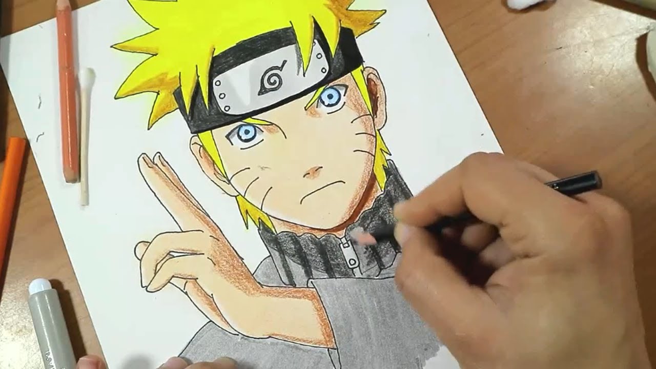 Como Desenhar O Naruto Uzumaki Naruto Shippuden Youtube