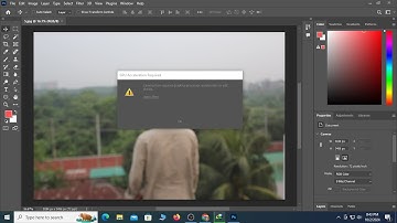 How to Fix Camera Raw Filter Error | GPU Acceleration Required Issue
