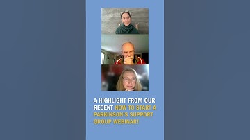 Highlight #2 From Our Recent "How To Start a Parkinson