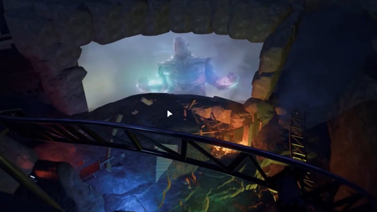 Marvel Theme Dark Coaster & iron Man LSM Coaster . (Planet coaster 2)