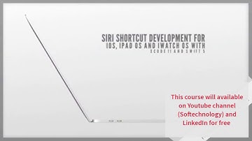 Siri Shortcut development (iOS 13) with Swift 5 and Xcode 11