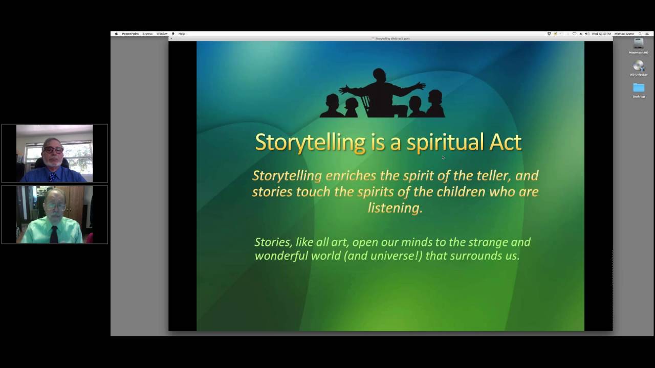 The Power of Storytelling Part 1 Montessori Leadership OnLine - YouTube