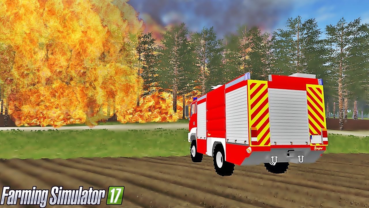 LS17 FEUERWEHR - 300 Hektar Wald in Brand 🔥