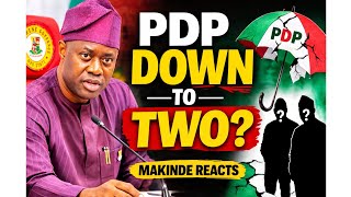 PDP Don Collapse To Two Governors? Makinde React As Wike Camp Push Convention