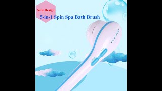 5-In-1 Spin Spa Bath Brush