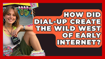How Did Dial-up Create The Wild West Of Early Internet? - I