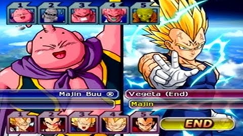 Team Majin Buu VS Team Vegeta (COM VS COM) | Dragon Ball Z Budokai Tenkaichi 3